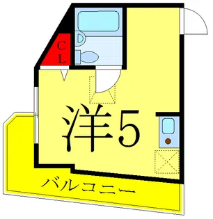 エマーレ赤羽西【1階】の間取り