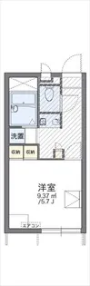 レオパレスバロンII【1階】の間取り