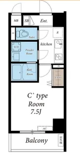 リブリ・Shirokane【7階】の間取り