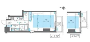 ZOOM神宮前【10階】の間取り