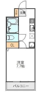 東京都足立区梅島2【マンション】の間取り