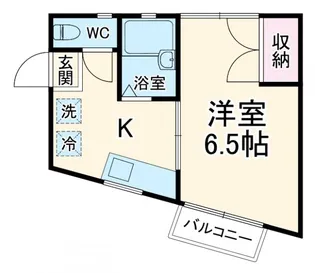 コーポ・オンザピーク【2階】の間取り