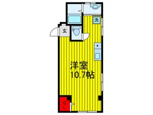 カーサ花やしきパート6【1階】の間取り