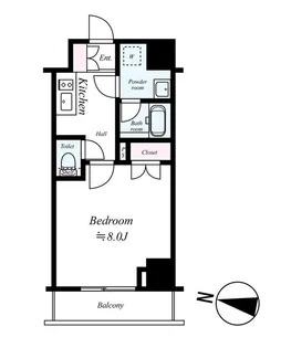 Verona 板橋本町 Lusso【2階】の間取り