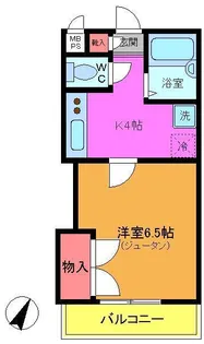 メゾン辰和【2階】の間取り