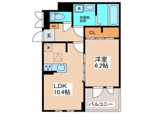 スペチアーレ クアットロ【1階】の間取り