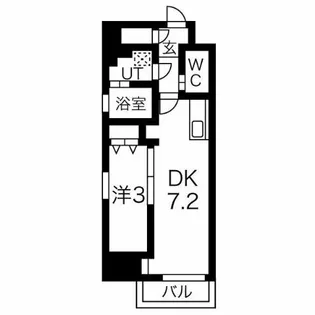 Blue Ocean Sako(ブルーオーシャン栄生)【2階】の間取り