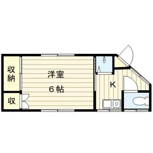 三木谷荘【1階】の間取り