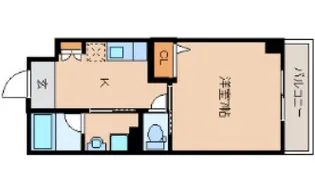 イーストフォート【5階】の間取り