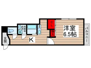 デュオーラ西原【1階】の間取り