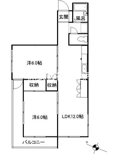 セトル本郷台I【4階】の間取り