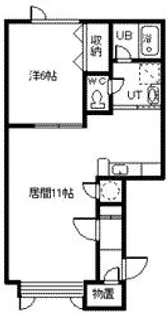 プリウス【2階】の間取り