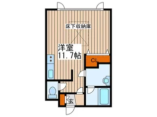 プライズ月寒東【2階】の間取り