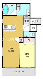 シャトーライフ自由が丘1【1階】の間取り