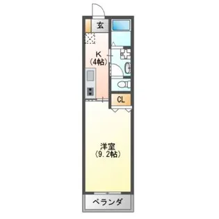 グレイスコート【1階】の間取り