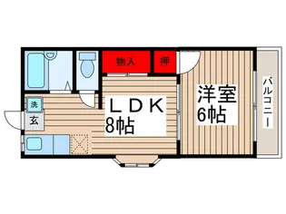 バードピア秋津1号館【1階】の間取り