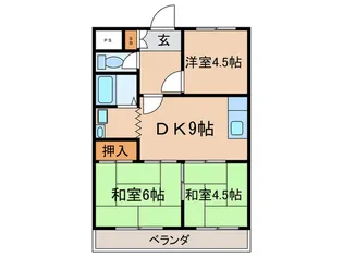 脇田建設ビル【5階】の間取り