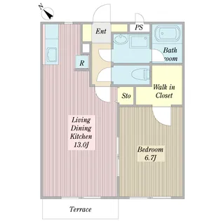 Floralia【1階】の間取り