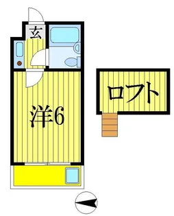 ジュネパレス船橋第56【1階】の間取り