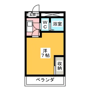 セナコーポ稲永【2階】の間取り