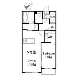 Premier ist KOTONI Sta.【2階】の間取り