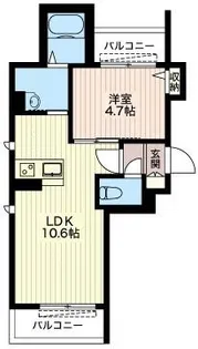シャーメゾン小岩【3階】の間取り