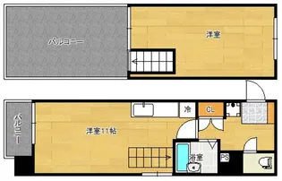 レガロ出汐【5階】の間取り