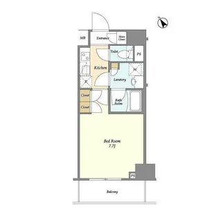 ディームス駒込【7階】の間取り