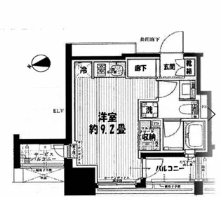 クラッシィハウス神田美土代町【10階】の間取り