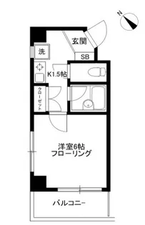 ジュネスさかえ【2階】の間取り