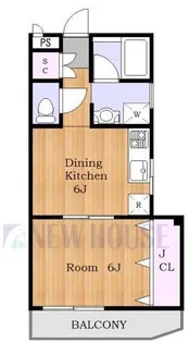 チェリーブラッサム【1階】の間取り