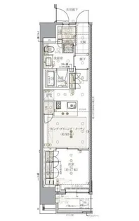 レ・ジェイドクロス千代田神保町【4階】の間取り