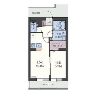 リベルダーデ【2階】の間取り