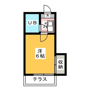 忠節第3レジデンス【1階】の間取り