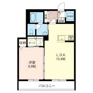 オリィーブ【3階】の間取り