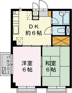 コンフォート片倉【3階】の間取り