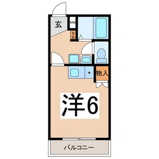 Maison de Raisin( メゾン・ド・レザン )【3階】の間取り