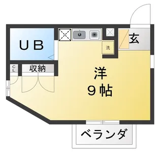 コスモパレス新瑞【3階】の間取り