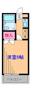 日吉第一QSハイム【1階】の間取り