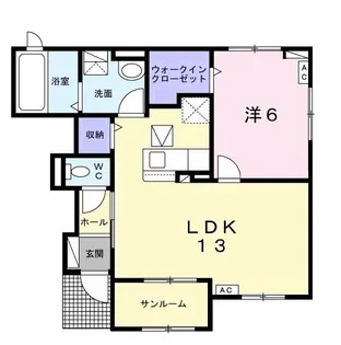 ポルテ【1階】の間取り