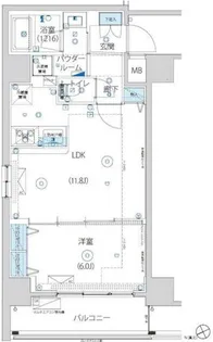 アルテシモヴェント【3階】の間取り