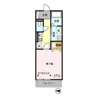 オールメゾンふじみ野【1階】の間取り