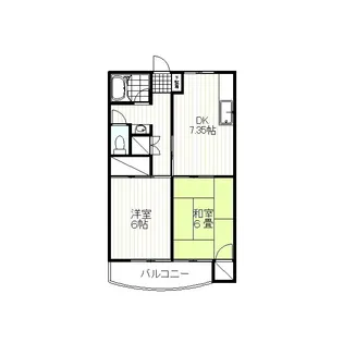 ハイツ欅【2階】の間取り