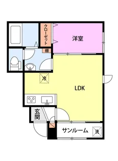 Salacia(サラキア)【1階】の間取り
