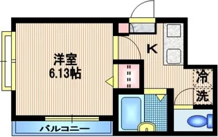 シティグランツ東山【2階】の間取り