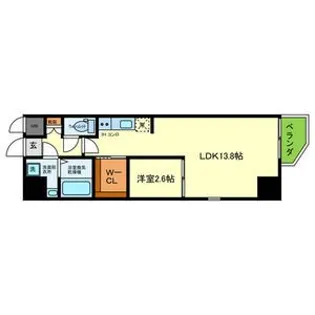 ONLYONE池田新町【4階】の間取り