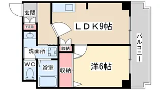 司光ハイツ【2階】の間取り