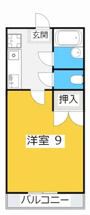 パレス三宝【2階】の間取り