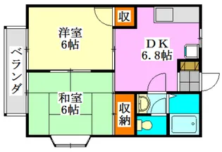 サンヒルズ【2階】の間取り