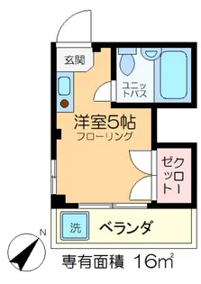 コロンボフィル【2階】の間取り